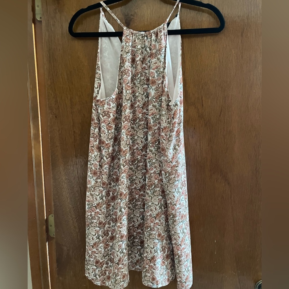 Forever 21 Floral Loose fitted dress, tie back, size small